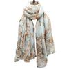 Printed Cotton Linen Scarf Balinese Scarf