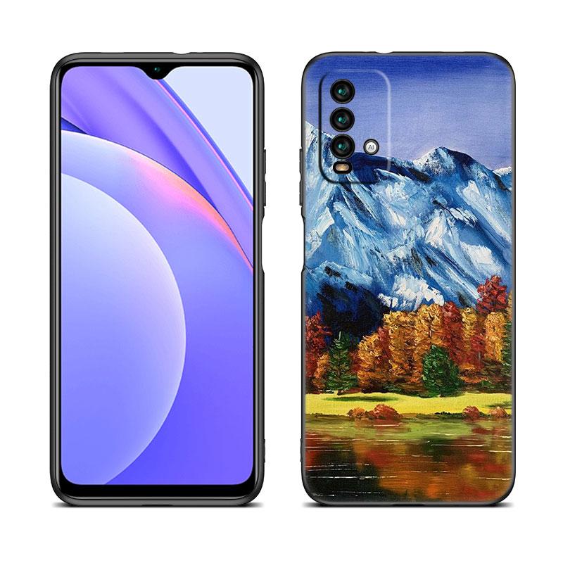 Schnee Berglandschaft Handyhülle für iPhone Samsung Galaxy Redmi Xiaomi Oppo OnePlus Note SA 7 8 9 10 11 12 13 14 20 21 22 23 53 54 Pro Max Ultra