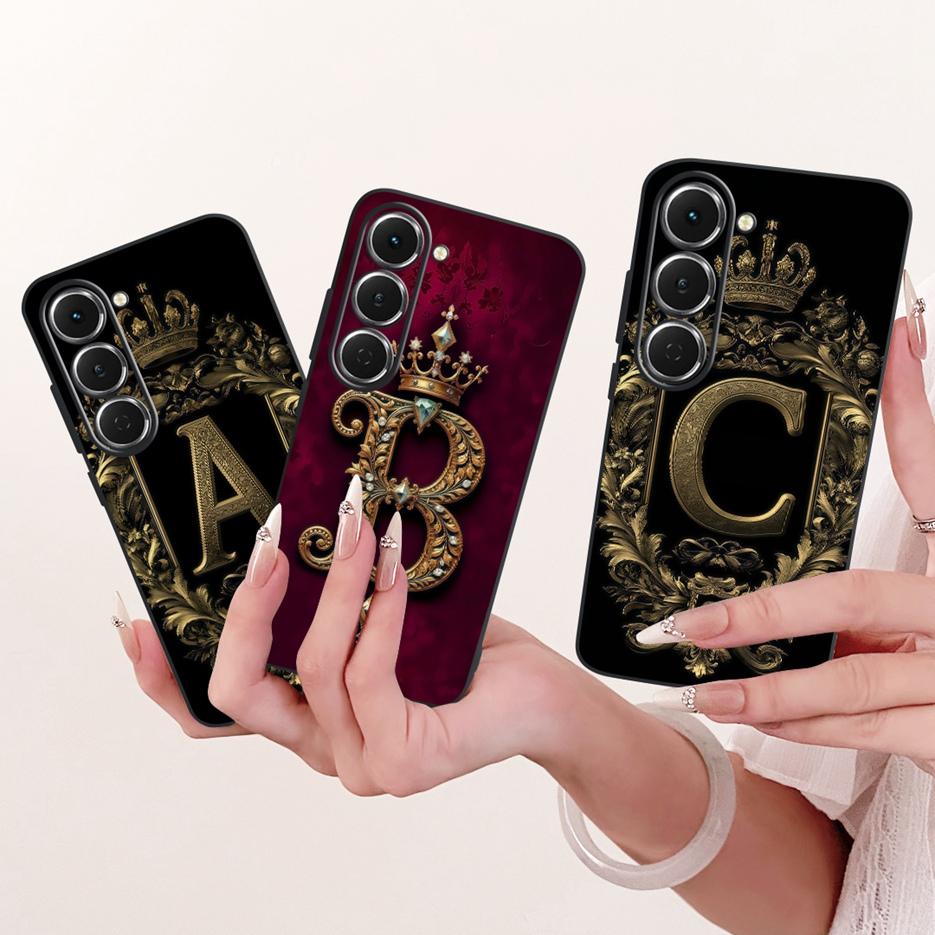 For Tecno Spark 40 Pro 4G Case KM6 New Crown Letters Cover Soft TPU Phone Case For Tecno Spark 40 Pro Plus Spark40 Pro+ KM7 Bags