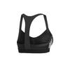 Adidas All Me 3-Stripes Sports Bra Women Black White DU1290