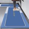 Bathroom Floor Mat Strong Absorbent Simple Dirty-resistant Non-slip Diatom Mud Floor Mat Household Quick-drying Kitchen Floor Mat