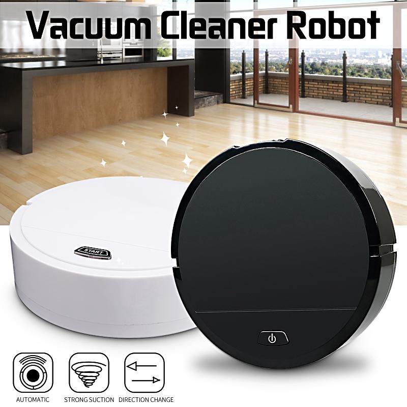 DC 5V Automatic USB Rechargeable Smart Sweeping Robot Vacuum Cleaner Strong Suction New