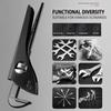 3pcs Plumbing Pliers Wrench,7/10/12inch Adjustable Water Pipe Plier Multi Functional Quick Water Pipe Wrench