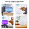 500ml Essential Oil Diffuser Timing Function Aroma Diffuser Ultrasonic Air Humidifier with Remote Control for Home Office