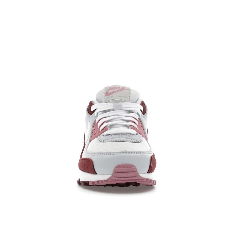 Nike  Air Max 90 SE Neapolitan Women Sneakers Purple Dark-Team-Red Platinum-Tint HM9451-600