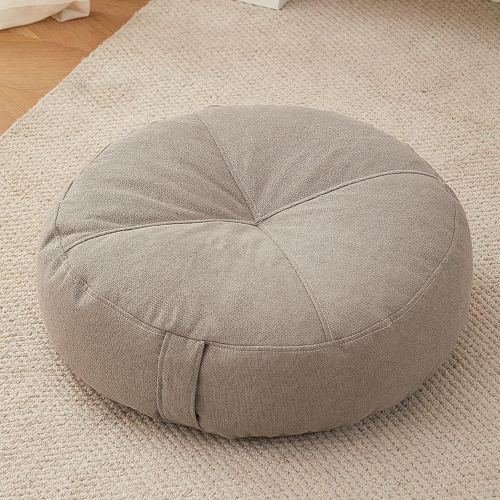 

Round Floor Cushion Meditation Pillow Decorative Pillows for Adults And Kids, Indoor, Outdoor, светло-серый