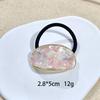 Hairband Accessories Niche Simple Geometric Hair Rope Rubber Band Hair Accessories High-end New Back of The Head Hair Accessories