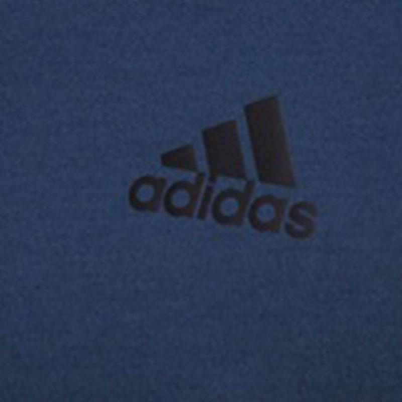 adidas T Shirts Men's Dark Blue Crew Neck Moderate Straight Fit GR0515