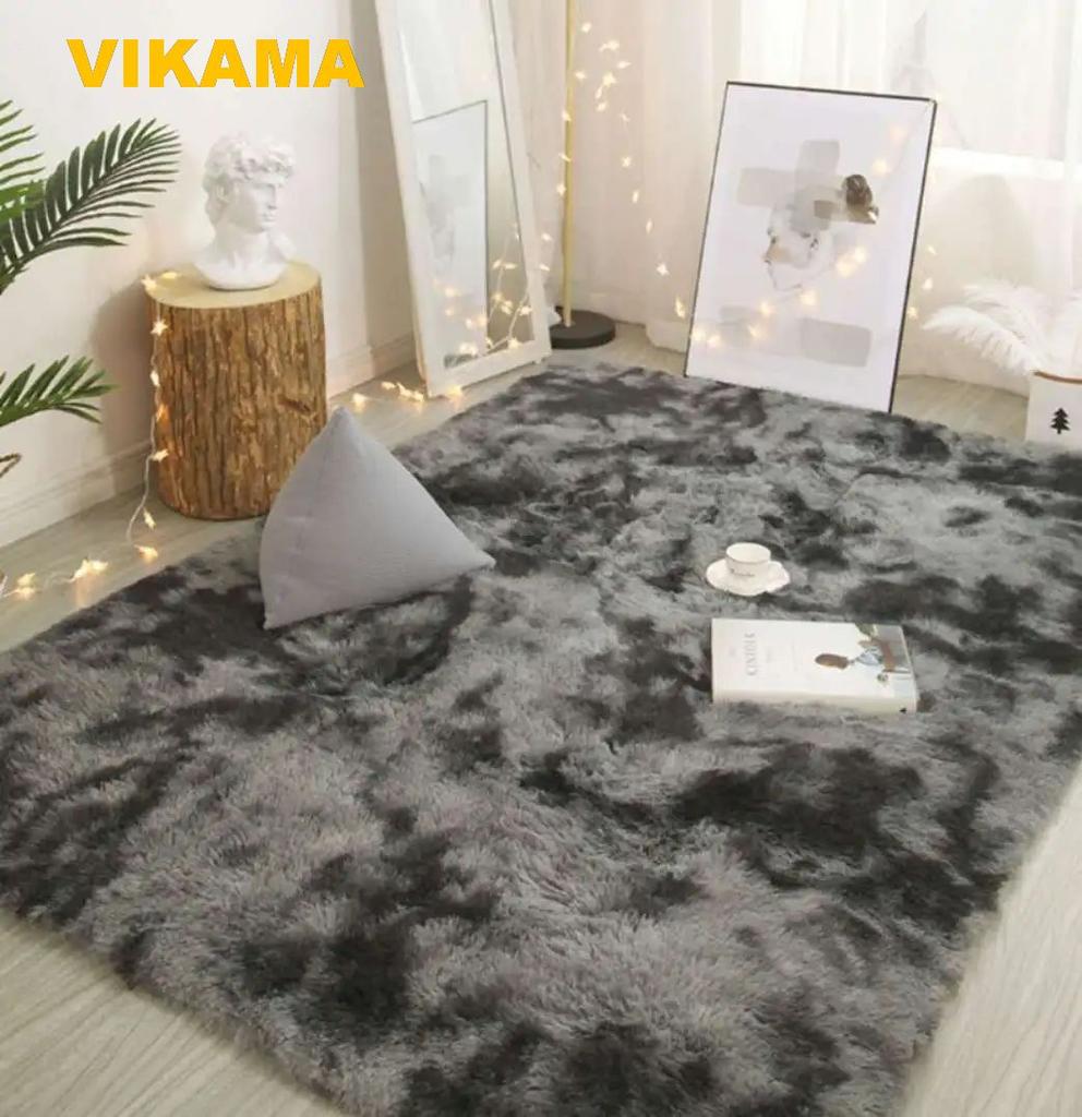 Tie-Dye Large Carpet Living Room Fluffy Floor Mat Super Soft Children's Room Non-Slip Home Decoration Bedroom Rug Washabl