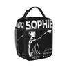 Sophie Cunningham Lunch Bag Convenient Lunch Box Child Outdoor Picnic Cooler Bag Aesthetic Waterproof Thermal Tote Handbags