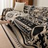 Nordic Geometric Pattern Sofa Towel Thick Tassel Edging One Piece Dust Cover Universal All Season Sofa Throw