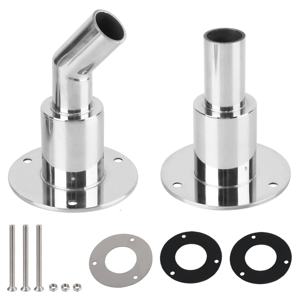 Air Diesel Vent Heater Universal Stainless Steel 24mm Thru Hull Exhaust Fitting Tube Pipe Socket Hardware Part