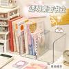 Desk Transparent Acrylic Book Stand Book Holder For Book Storage And File Organization
