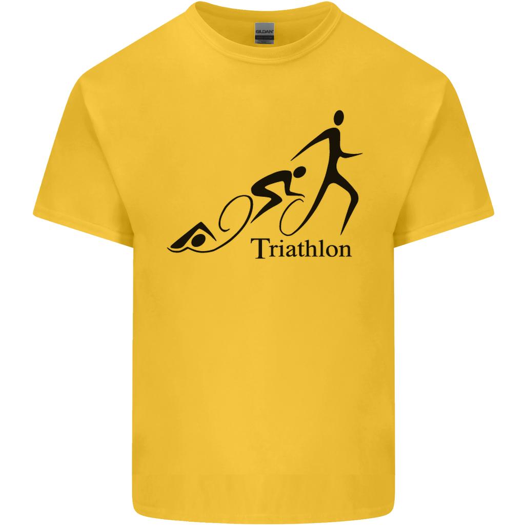 Triathlon Running Swimming Cycling Unisexs Light Cotton TShirt