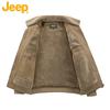 JEEP Men's Retro Washed Fleece Lined Winter Workwear Jacket