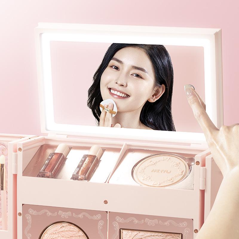 Vlinder Houdt Van Bloem Valentijnsdag Make-up Cadeaubox: Complete Schoonheidsset om aan Vriendin te Geven