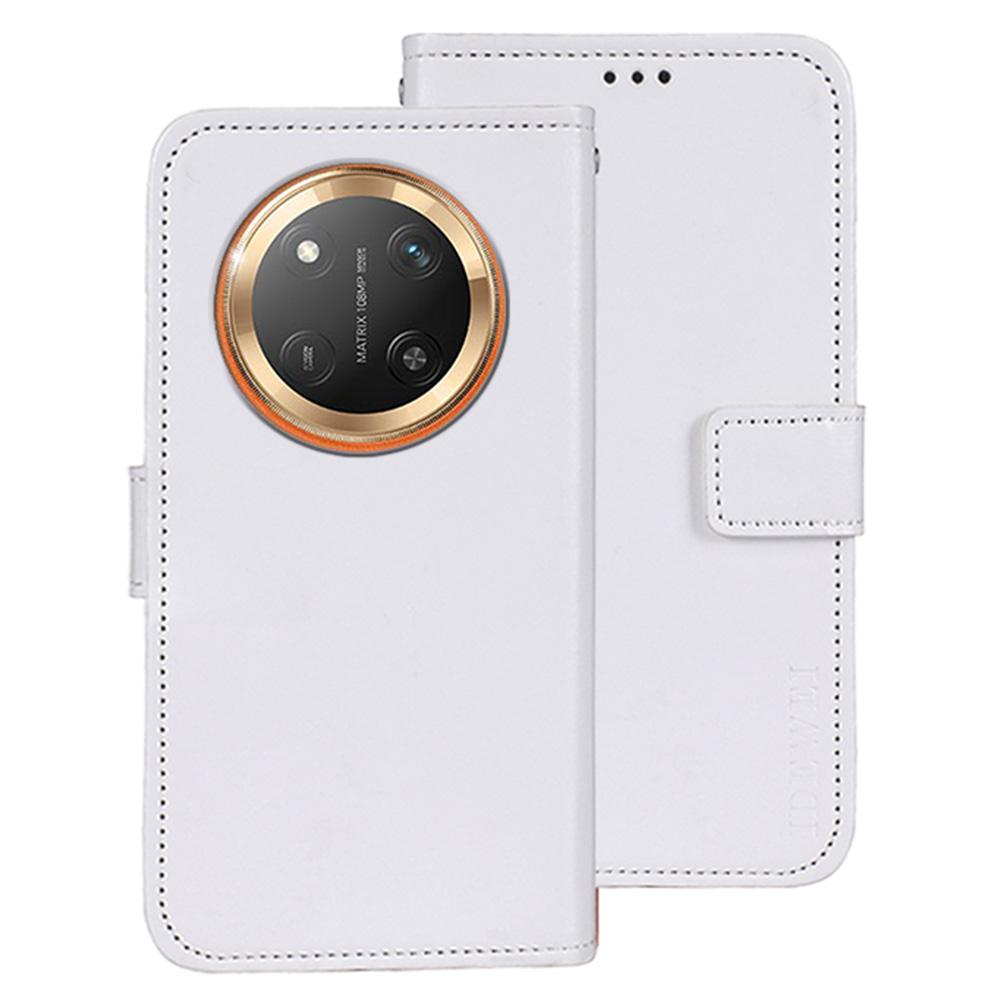 IDEWEI For Honor Magic7 Lite 5G/X9c 5G/X60 Pro 5G Stand Case Crazy Horse Texture Leather Phone Cover