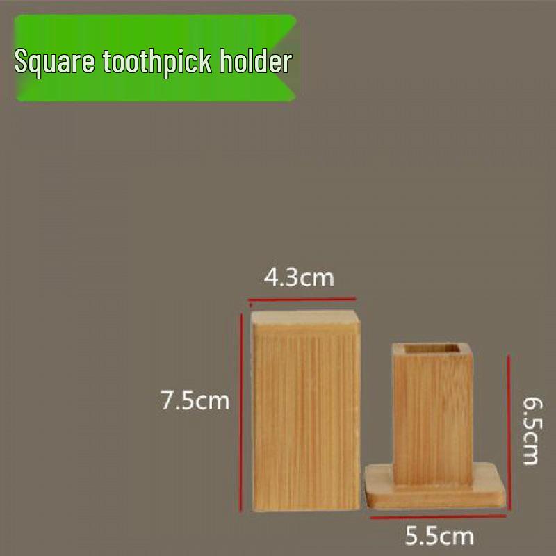 Бамбуковая многофункциональная подставка для палочек и салфеток для ресторанов и лапшичных
