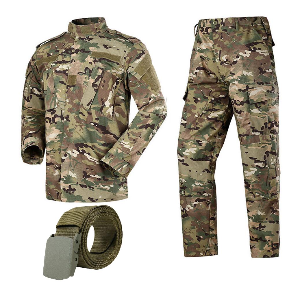 Outdoor Militäruniform Taktische Verschleißfeste Anzug Safari Herren Spezialeinheiten Mantel Hose Angeln Tarnung Jagdbekleidung