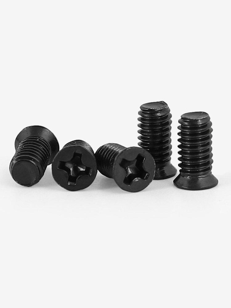 

Black Phillips Countersunk Head Screws - Small, Thin, Flat Head, Sizes M1.4 to M6 M5*8[7 heads] (100 pieces)