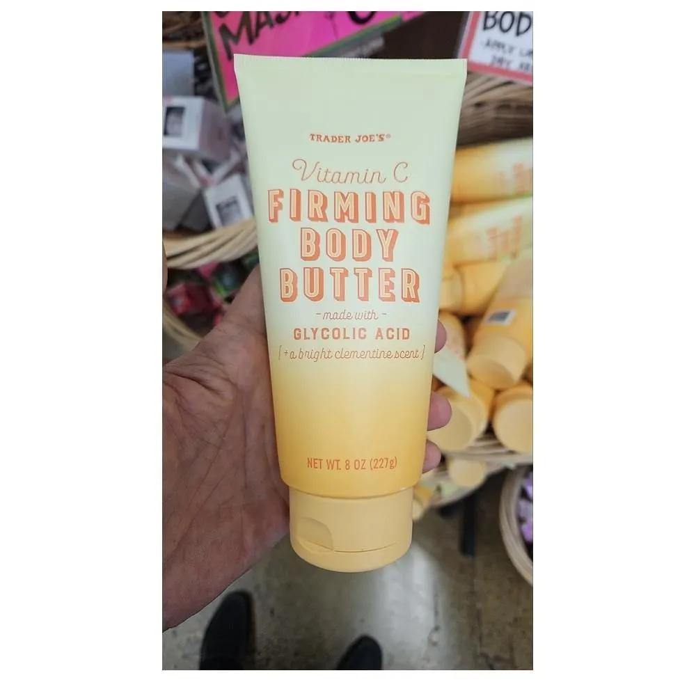 Trader Joe s Body Butter 227g 1 Pack Vitamin C Firming Trader Joe s Vitamin C Firming Body Butter made with Glyco