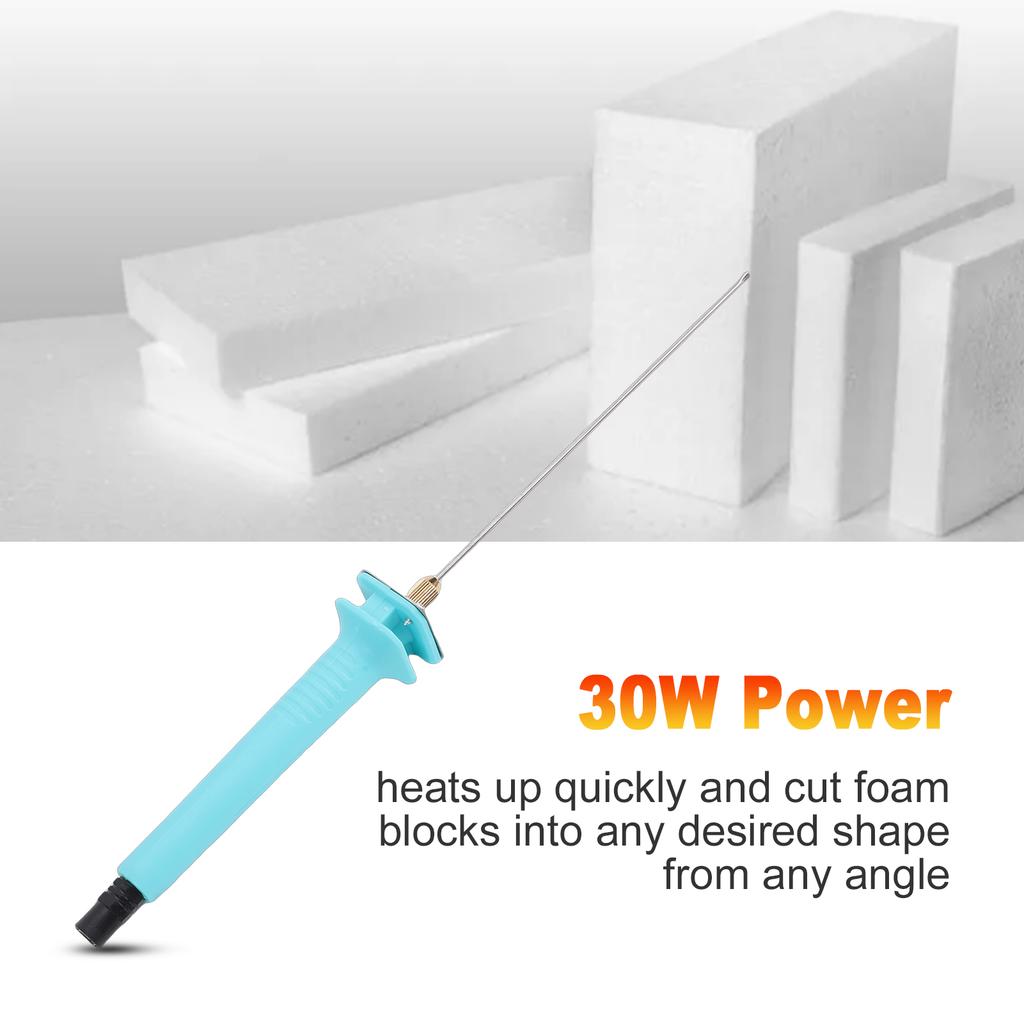 Electric Foam Cutter Professional Styrofoam Cutting Pen 30W Hot Wire Polystyrene Cutter 15cm Wire DIY Craft Modeling