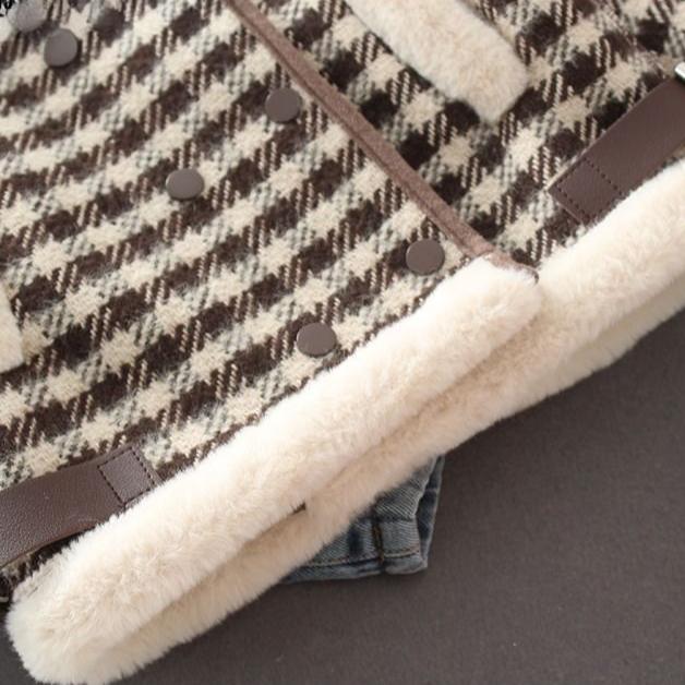 Children's Outerwear for Autumn and Winter, Boys' Winter Clothes, Boys' Baby Cotton Clothes Cotton Clothes with Thick Velvet Jacket