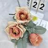 Rose Artificial Flower Wedding Restaurant Hotel Desktop Ornament Decoration
