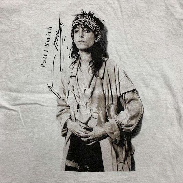 Selten! Patti Smith signiertes Baumwollhemd Unisex Konzert S bis 5XL BO580 Unisex T-Shirt