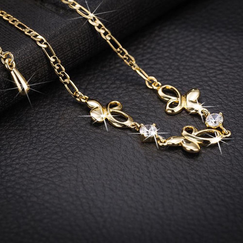 Women Simple Chic Butterfly Shape Bracelet Elegant All-match Hand Chain