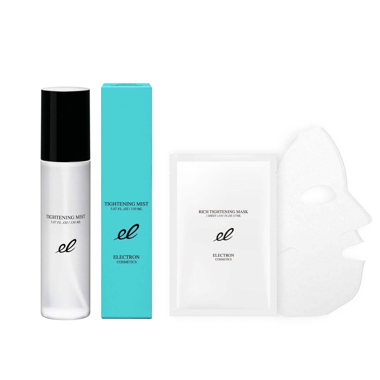 

ELECTRON Tightening Mist 150 мл Насыщенная подтягивающая маска с 1 Booster Mist Лосьон-спрей Увлажняющий уход Фуллерен [Официальный] (Исправление макияжа/поры