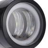 LED Fog Light Auxiliary Lamp 4D Double Lens 20W with   for Motorcycle ATV Truck Boats