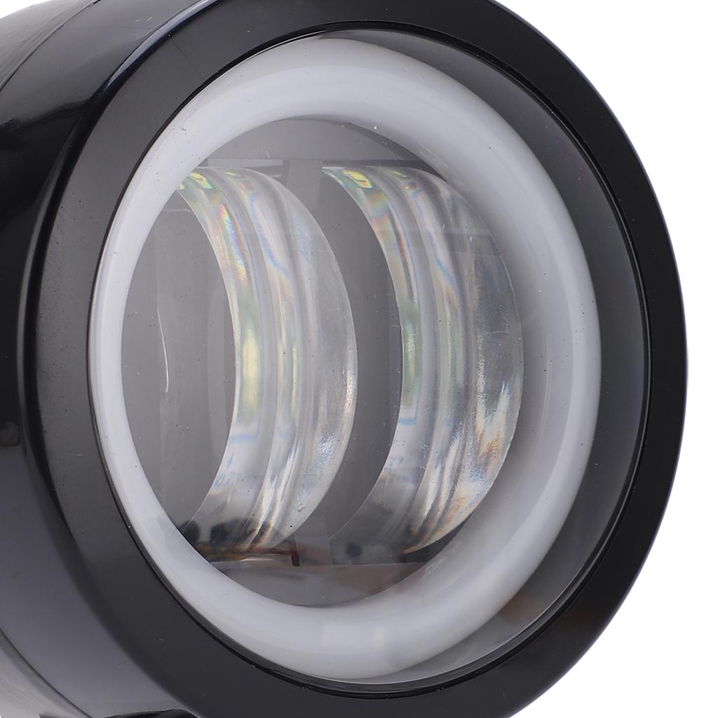 LED Fog Light Auxiliary Lamp 4D Double Lens 20W with   for Motorcycle ATV Truck Boats