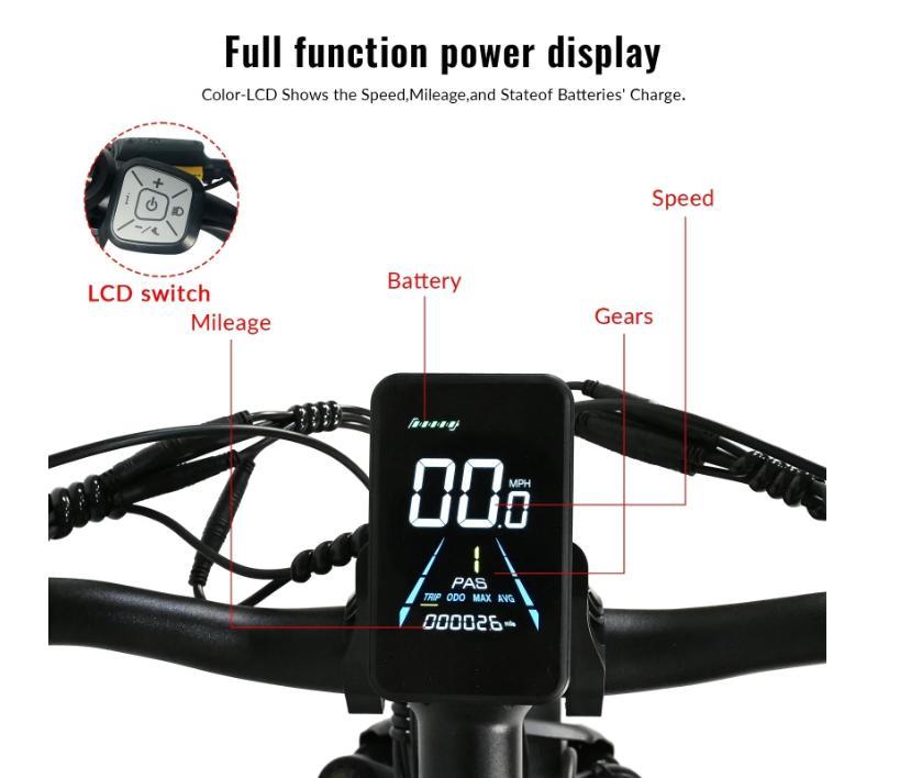 2026 New BLJ DP-2602 2000W Dual Motor 48V 23AH Battery Hydraulic Brake, Aluminum Alloy Frame, Adult Electric Bicycle.
