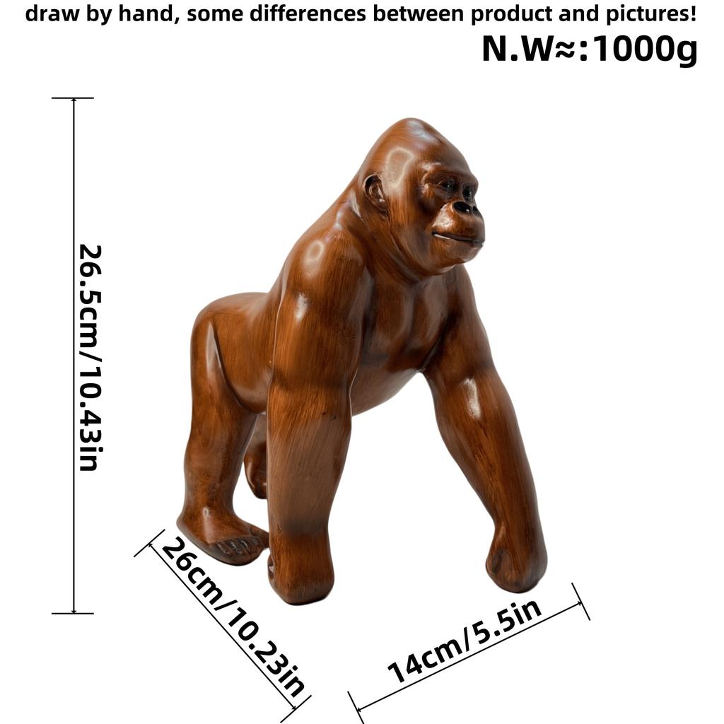 Modern Minimalist Gorilla Nice Ornaments Living Room and Home Use Resin Crafts Model Room New Decoration and Decoration Supplies