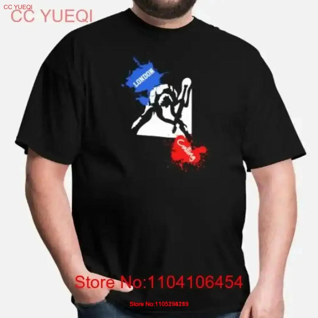 The Clash London Calling T Shirt art graphic prinT all size new vintage Washed Soft Stretched Stylish Comfortable homme