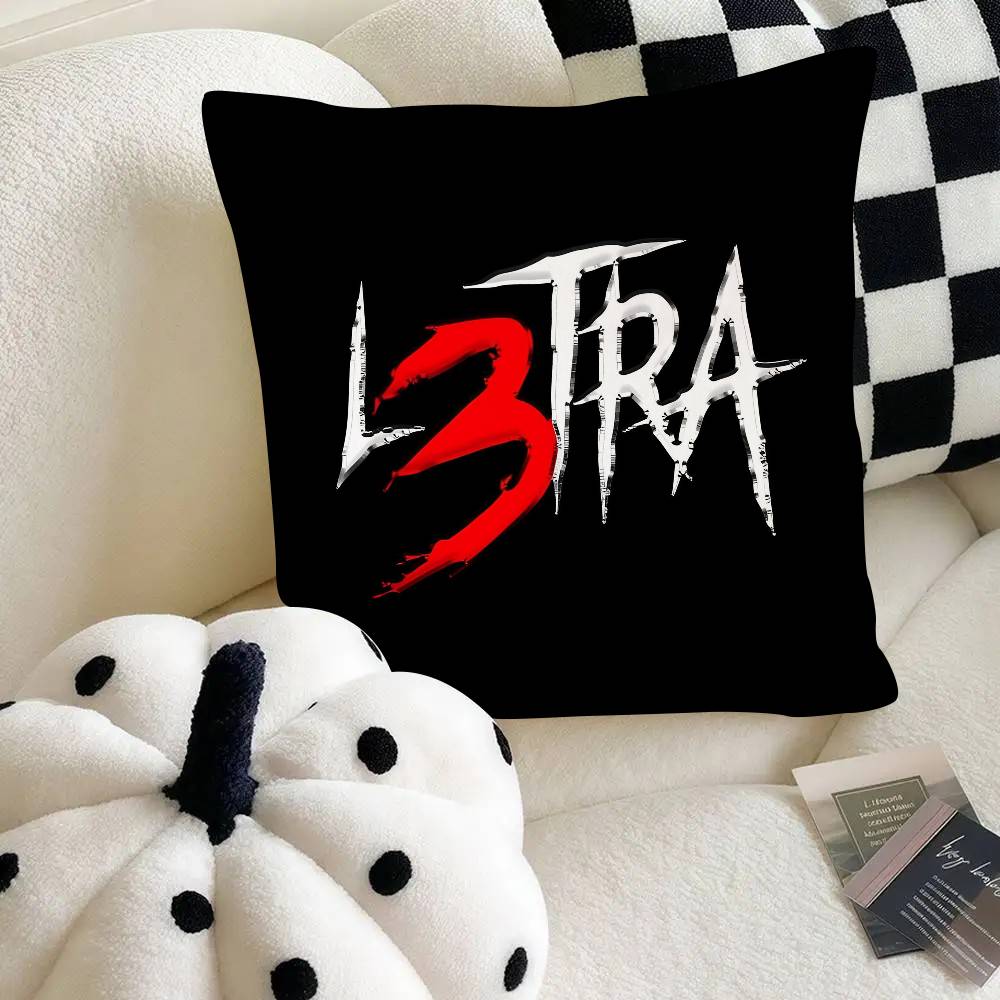 Singer Luar La L Pillow Case Fashion Square Pillowcase Bedroom Sofa Room Ins Decoration Leisure