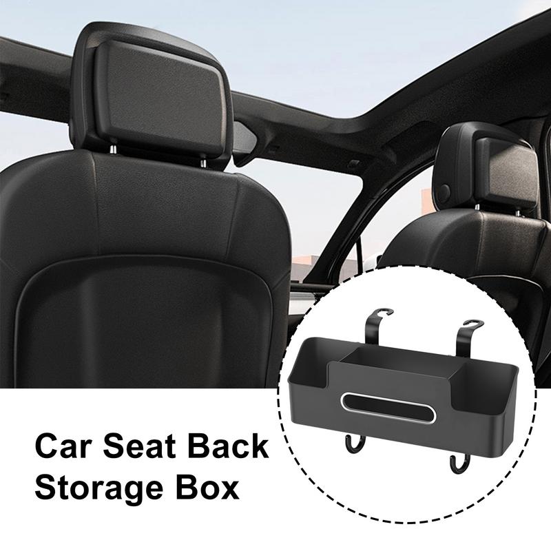 Headrest Cup Holder Multifunctional Modern Backseat Cup Holder For Car Storage Rack Tissue Holder With Hook Automotive Headrest