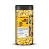 Happilo Premium Makhana Chilli Garlic Jar 80g | Roasted Foxnuts, Phool Makhana | Healthy Snacks | Low Calorie, Vegan, Spicy & Tasty