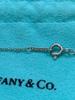 Tiffany Co. Loving Heart Necklace Paloma Picasso 925 Sterling Silver Excellent