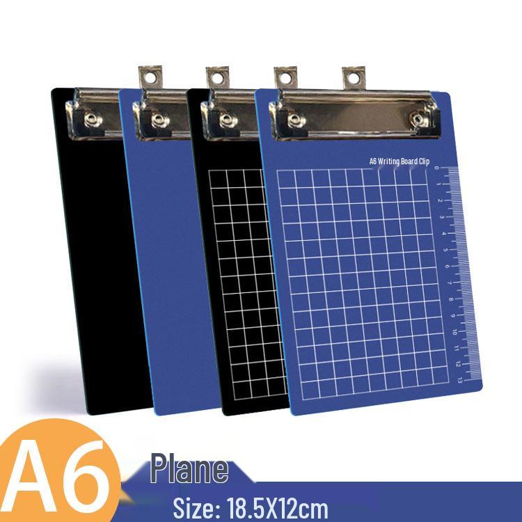 

Пластиковый планшет формата А4 и блокнот для письма Black/Blank