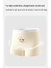 Antibacterial Girls' Pure Cotton Boxer Briefs - Class A, 100% Cotton Crotch, for Middle and Older Children