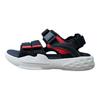 Men C37 Life Collection Outdoor Patchwork Beach Sandals Black Red 912126961-2