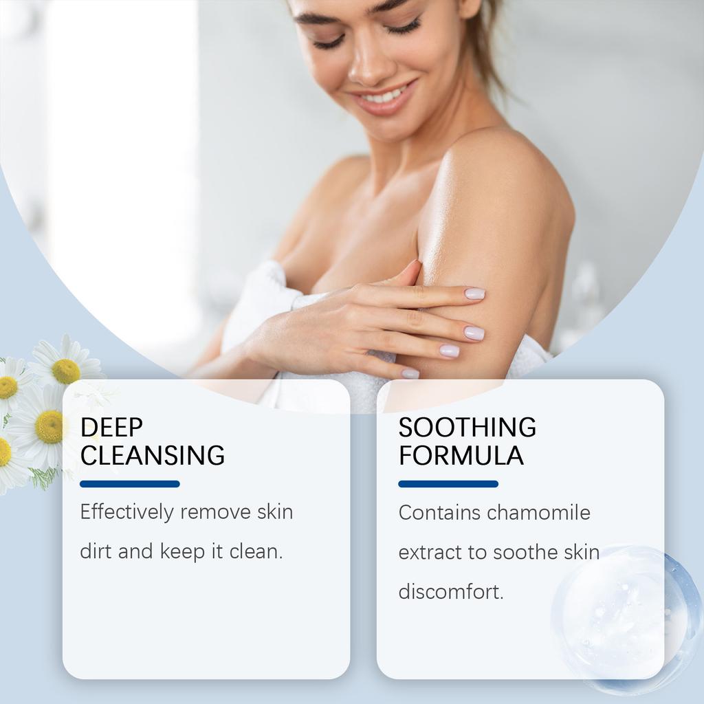 Salicylsäure-Körperwäsche, Tiefenreinigung, Akne-Aufhellung, Peeling, Nähren, Poren verkleinern, Bade-Duschgel, Reparatur, Hühnerhautpflege