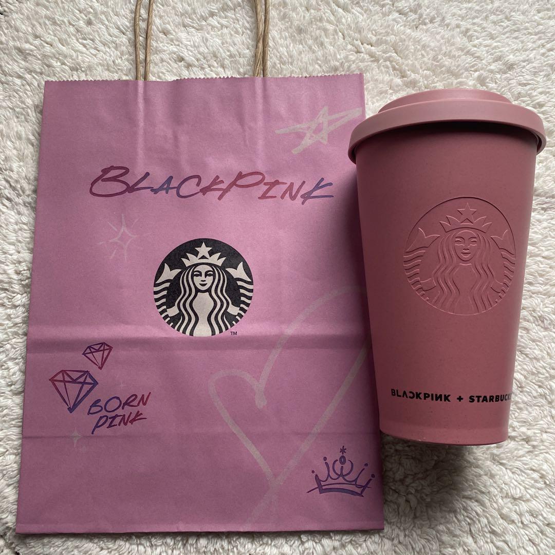 

[Б/У] Тамблер Starbucks x BLACKPINK (Недоступно в Японии) с бумажным пакетом