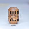 Dispenser di Fragranze in Legno Intagliato Per Oli Essenziali Incensi Sfera Diffusore Profumato Bottiglia Come Decorazione da Appendere per la Casa