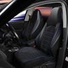 Luxury Universal Seat-Cover Protector Pad Auto Accessories 2 PCS Front Seat Car Seat Cover Leather Interior Automobiles Seat Covers Mats