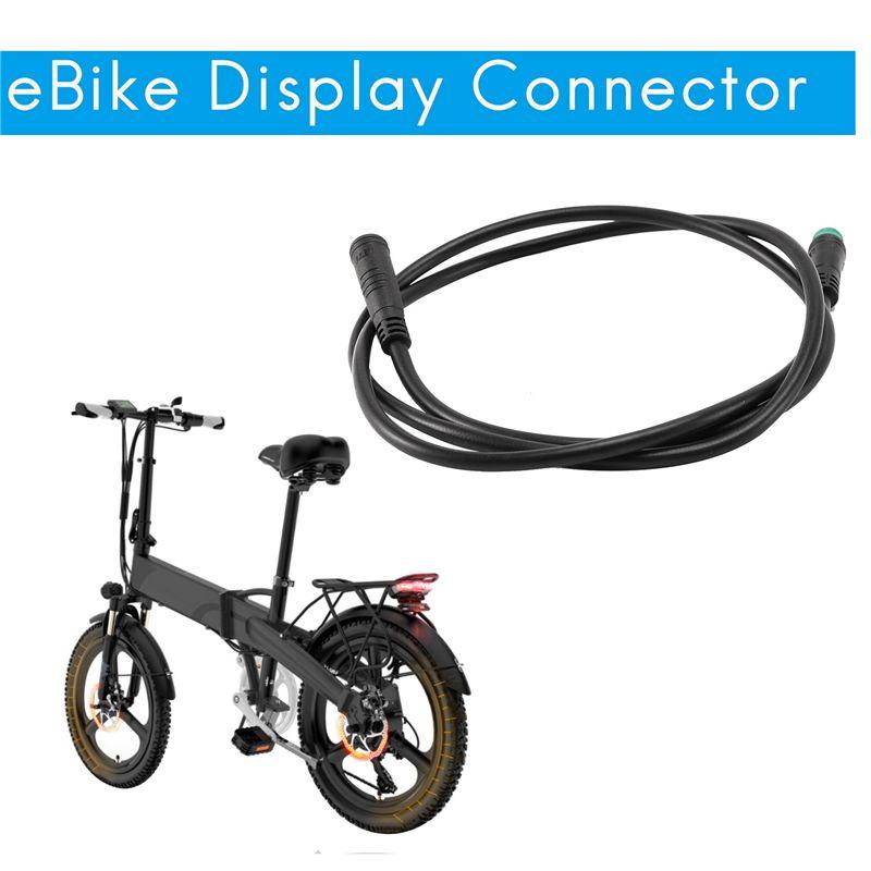 NEW HOT In Stock-Ebike Display Cable 5 Pin For Bafang BBS01/BBS02/BBSHD Mid Motor Electric Bike Display Extension Cable Connecto