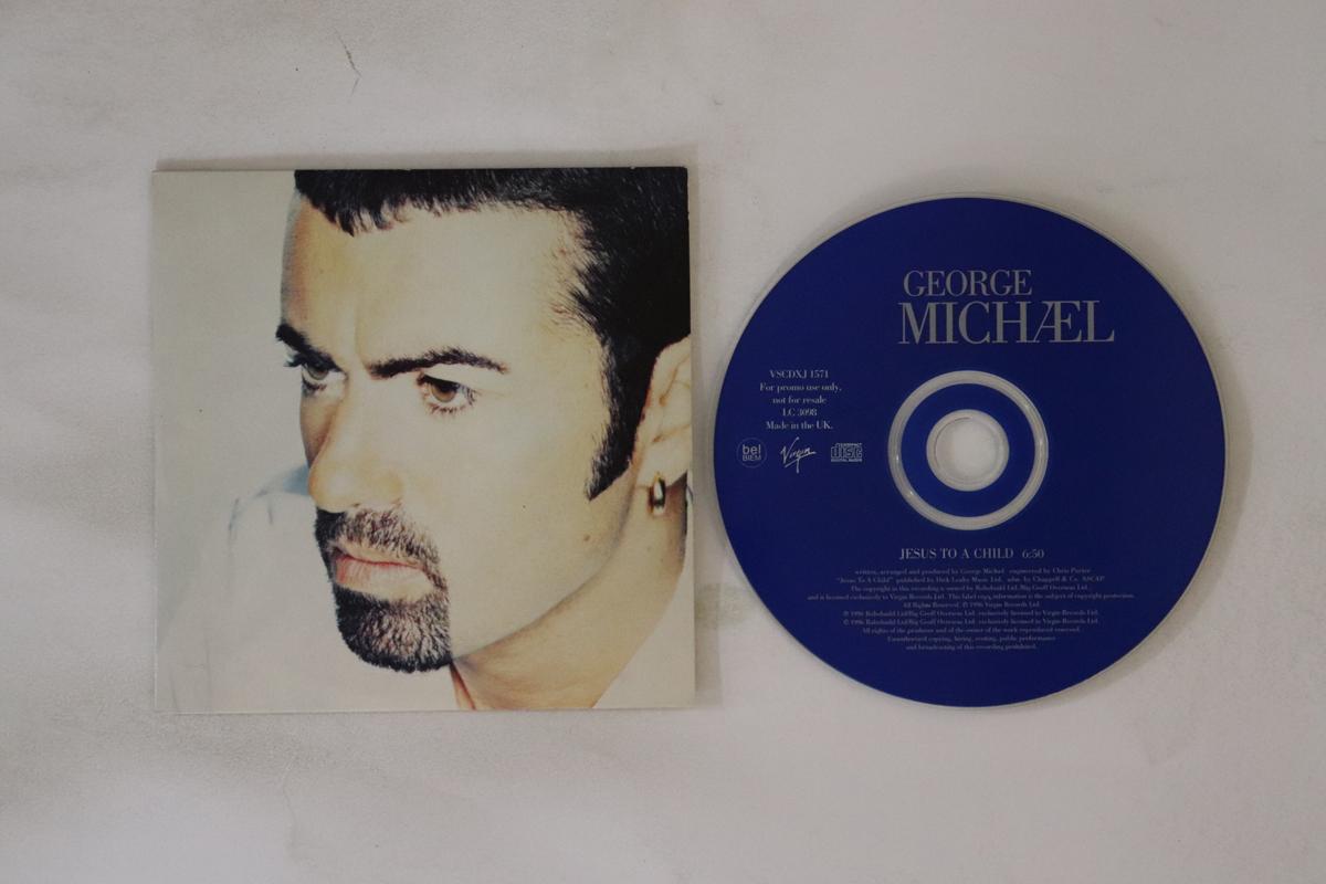 

CD - Jesus To A Child (paper jacket spec VSCDXJ1571 VIRGIN 1996 UK Pop Used