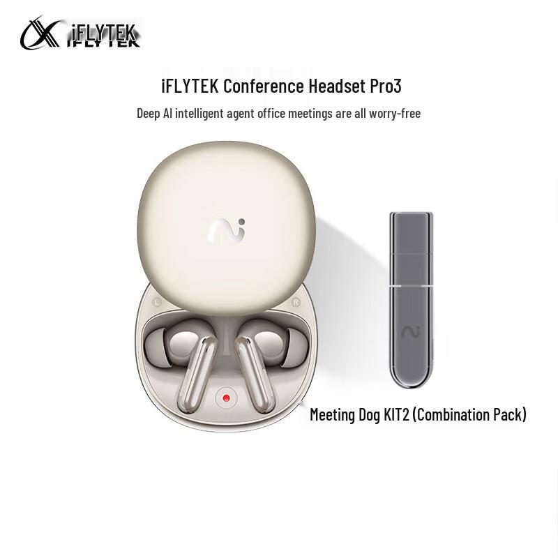 iFLYTEK AI Conference Noise-Cancelling Wireless Bluetooth Earphones Pro 3